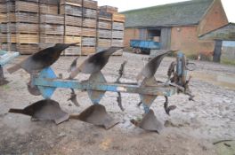 Lemkin 3Furrow Reversible Plough Serial Number NR74363 RL22166 Location: Martham,