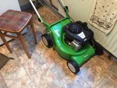 Viking MB248.3T push mower with grass collector. Year 2014. Location: Huntingdon, Cambridgeshire.