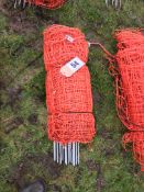 Qty electric rabbit and sheep netting
