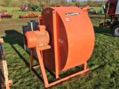 2005 Typhoon TC3.5RO 3-phase 25hp grain fan.