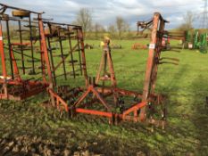 Kongskilde Triple K 16ft manual folding springtine