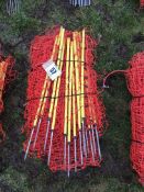 Qty electric rabbit and sheep netting