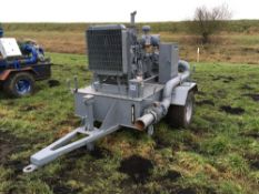1992 6 cylinder diesel irrigation pumpset (1701), caprari pump,