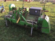 2003 Standen front mounted flail topper