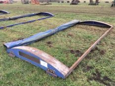 2002 Taylormade roller sheet and frame 6.8m x 2.2m