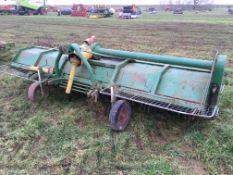 1990 Hoekstra 4-row power ridger