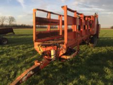 Larrington twin axle straw spreader