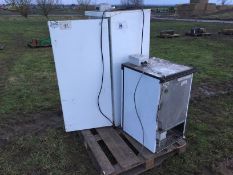 Pair freestanding fridges