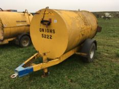 1994 single axle 2000ltr bunded bowser