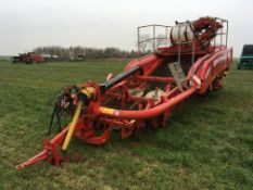 2008 Grimme GT170S unmanned trailed potato harvester with water kit, hydraulic wheel drive,