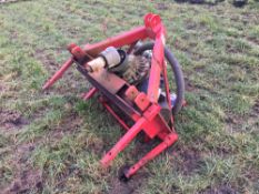 2003 Jurop blowing out pump for irrigation reels front mounted