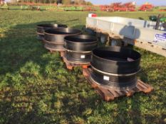 Set Stocks dual wheel rims