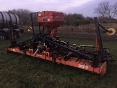 4m power harrow with seeder unit