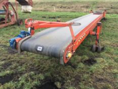 Downs Greyhound single conveyor, 10m long x 900mm wide
