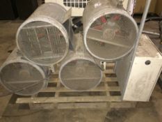 Quantity fans and control unit