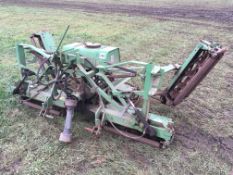 Ransomes hydraulic folding 5 cylinder gang mower