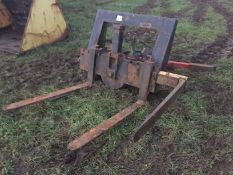 Box rotator with JCB quick fit brackets,