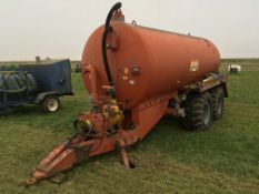 1995 twin axle vacuum tanker