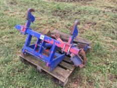 2007 Steketee 3 pt linkage frame,