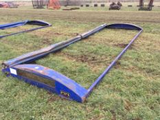 2002 Taylormade roller sheet and frame 6.8m x 2.2m