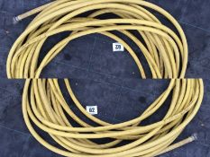 Yellow hose pipe