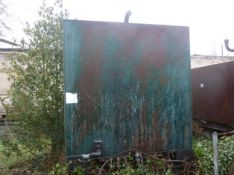 1500 Gallon oil tank - In Situ