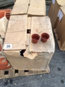 2 boxes 9cm aeroplas pots approx 2,