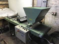 Hamilton Drum Seeder with extension hopper, 0.3,0.4mm & 0.3 0.