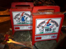 2 mains electric fencer units