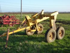 Michael Moore single leg trailed mole plough