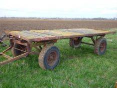 15ft Four wheel trailer