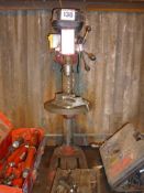 Single phase pillar drill and associated parts