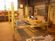 4 Post vehicle lift and ramp