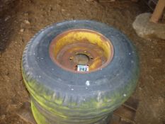 4 x 11.5/80-15.3 wheels and tyres