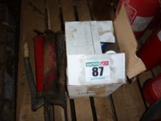 Quantity of grease guns and grease