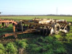 Simba Mark 2B 3m disc harrows Serial No. 18328087