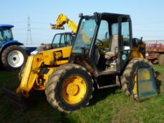 2002 JCB 526S Loadall 4WD telescopic handler. Reg No. FY02 OEA. VIN SLP526552E0283684. 6,157 hours.