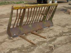 Bale fork with Matbro fittings