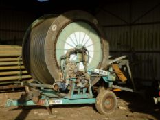 1996 Wright Rain Touraine 2 - 90mm x 420m irrigation reel and gun Serial No.