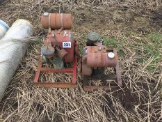Pair Briggs & Stratton engines