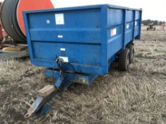 AS Marston 10t tandem axle grain trailer