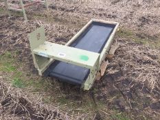 1995 Herbert flat conveyor 1.8m x 500mm