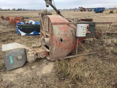 Roller mill with electric driven mixer,