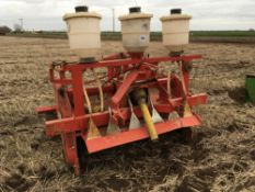 Simon single bedformer with Nematicide applicators