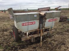 Reekie 2 row potato planter