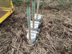 Set potato planter dusters