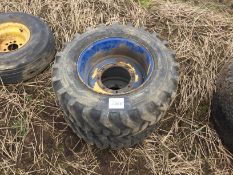 Qty wheels and tyres