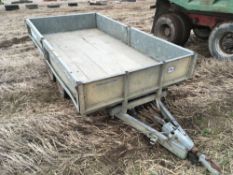 12ft Indespension trailer with sides