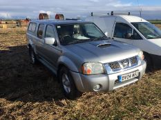 2004 Nissan Navara crew cab pickup with leather seats. Mileage 127000.