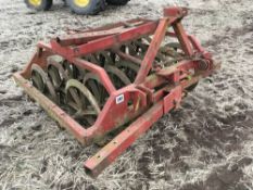 Double ring press 4 furrow